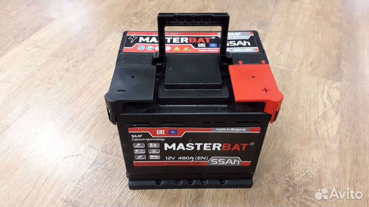 Аккумулятор Masterbat 55 Ah 480A