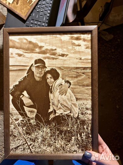 Выжигание портретов на дереве