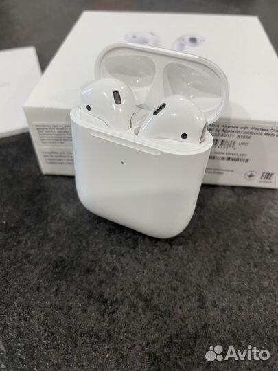 Беспроводные наушники apple airpods 2