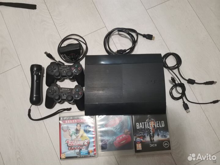 Игровая приставка ps3 с играми