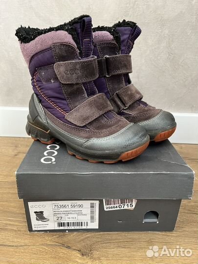 Детская обувь ecco 27, 31