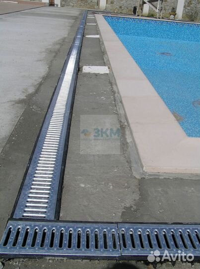 Пластиковые водоотводные лотки