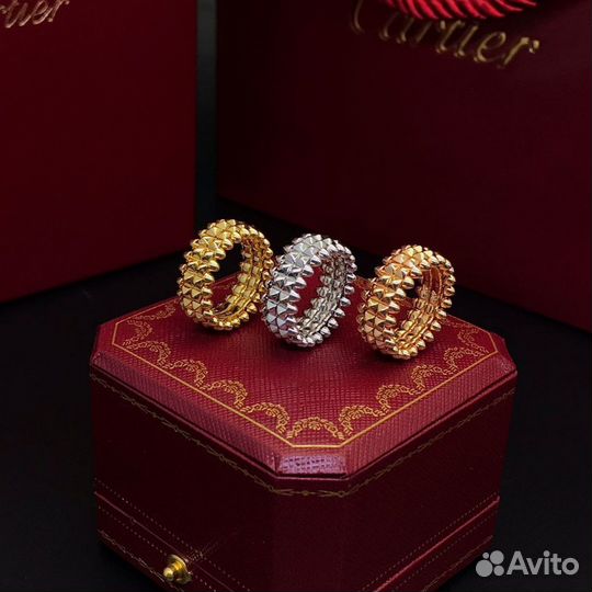 Cartier clash кольцо браслет серьги