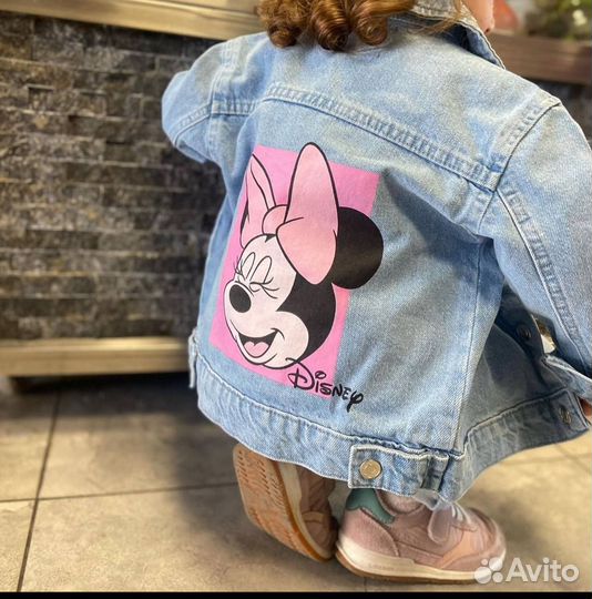 Джинсовая куртка zara для девочки