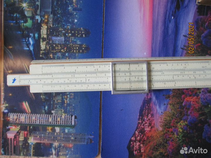 Логарифмическая линейка, 1962г Раменская ф-ка