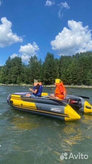 Лодка скат тритон 400