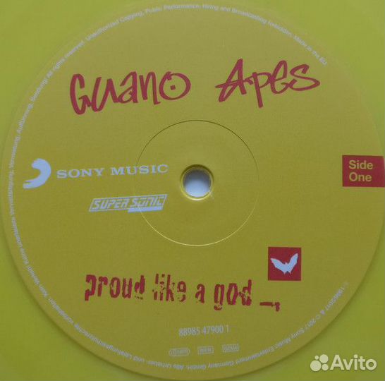 Виниловая пластинка Guano Apes proud like A GOD