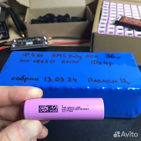 Сборка аккумуляторов из ячеек 18650