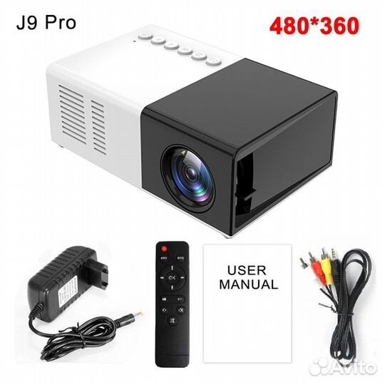 Salange J9Pro Мини проектор. Совершенно новый