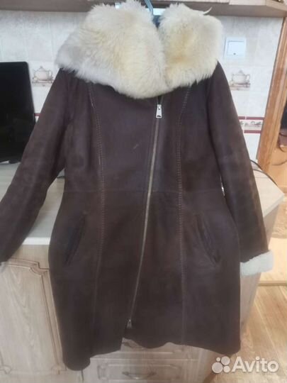 Дубленка натуральная женская 46 48