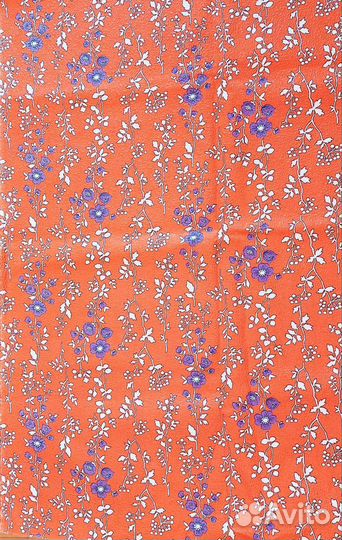 Отрез 4м хлопок с тиснением, 1976г СССР винтаж