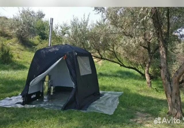 Мобльная Баня палатка М + Печь каменка X