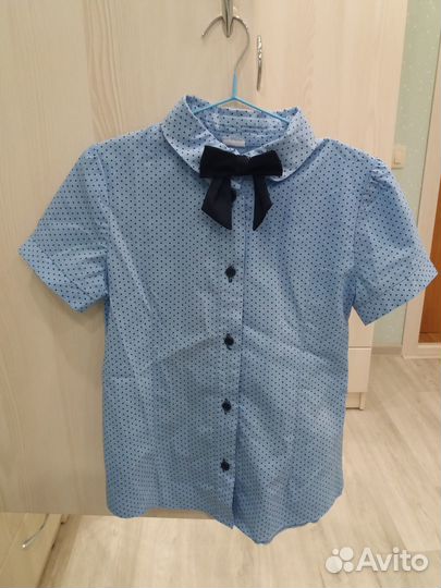 Рубашка школьная для девочки 134-146