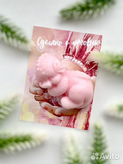 Мыло ручной работы Дракон Новый год