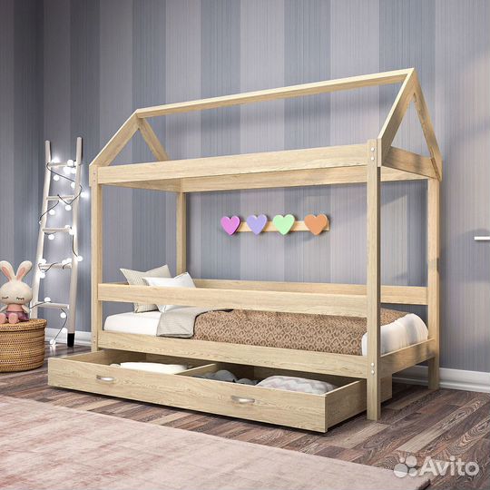 Кровать домик детская