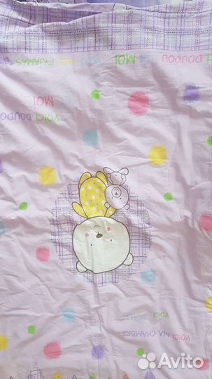 Комплект детского постельного белья (бортики, одея