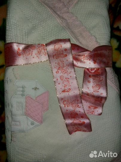 Шикарный белоснежный плед