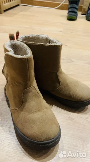 Ботинки замшевые carter's весна-осень для мальчика