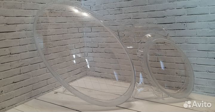 Стекла фар мерседес Е- class W211 2002-2008