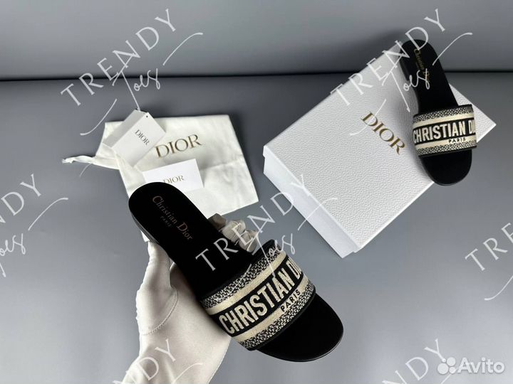 Тапочки Christian Dior