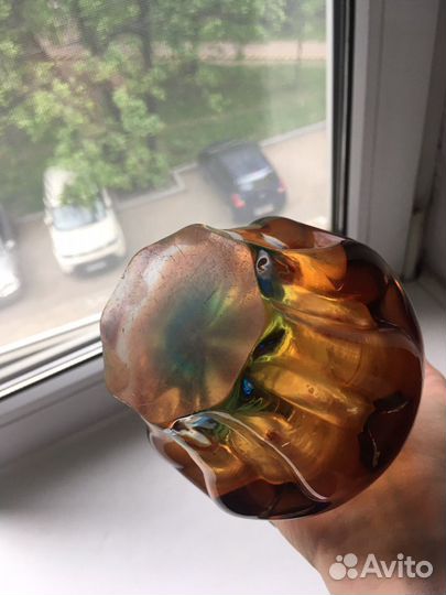 Ваза стекло винтаж