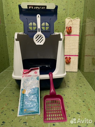 Туалет домик для кота кошечки