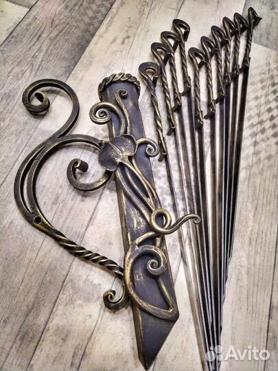 Шампура кованые