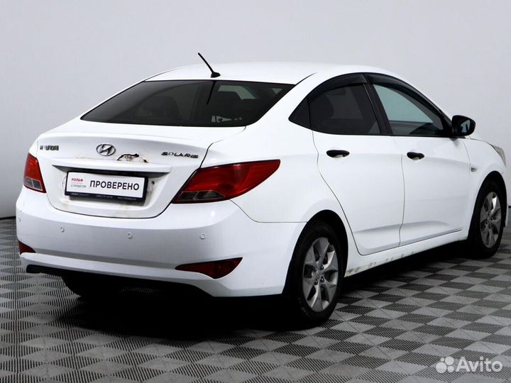 Hyundai Solaris 1.4 МТ, 2015, 205 281 км