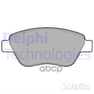 LP1899 Колодки тормозные fiat albea 01-09 перед