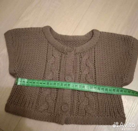 Рубашка + жилетка р. 92