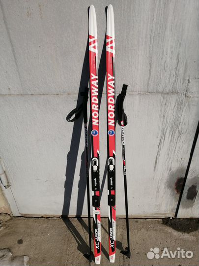 Лыжи беговые детские 150 см с ботинками или без