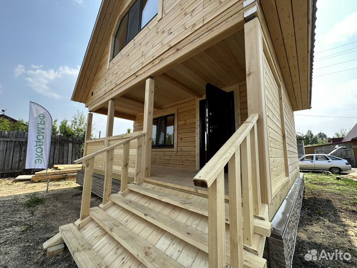 Строим дома из бруса