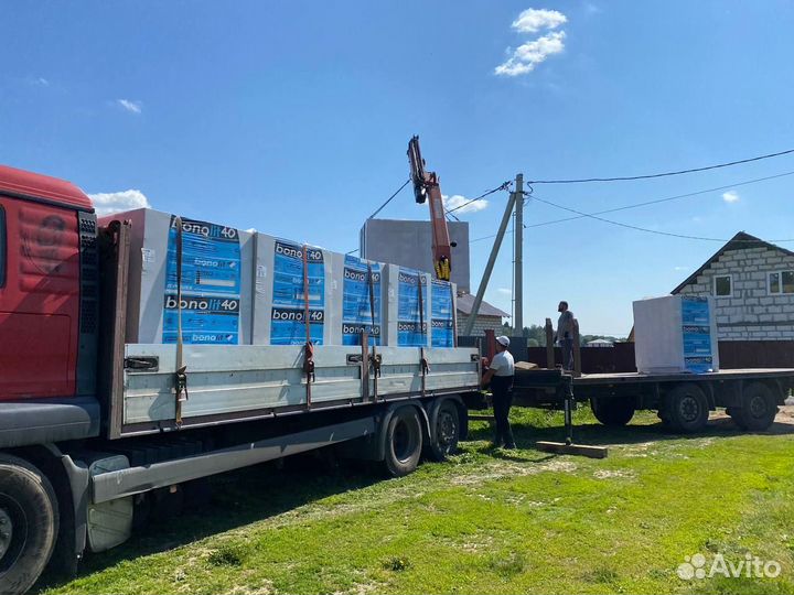 Строительные блоки из газобетона Бонолит