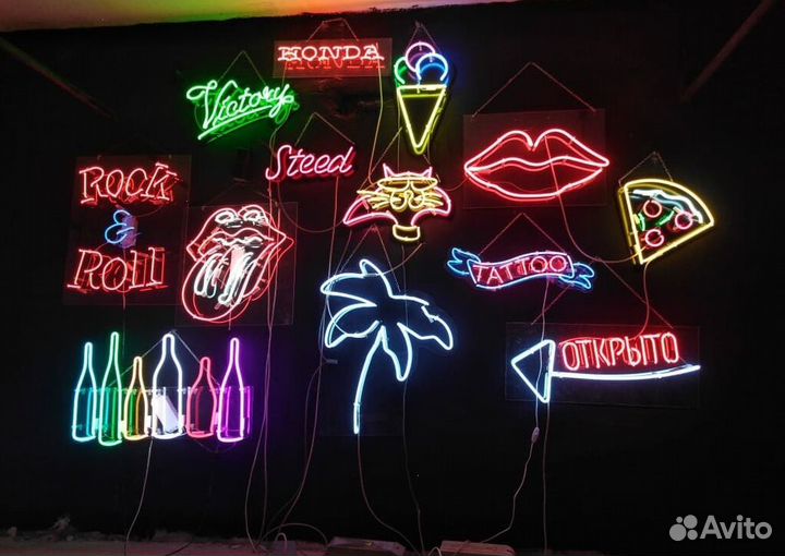 Изготовление неоновых вывесок