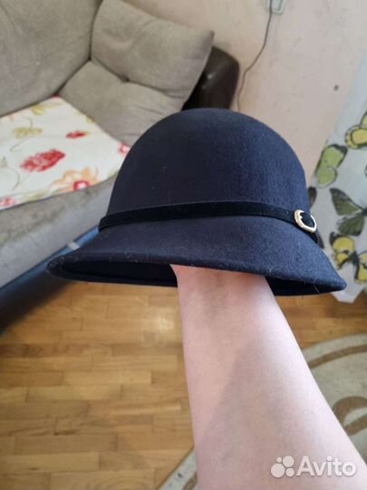 Шляпа фетровая женская