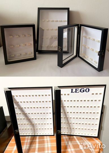Рамка бокс дисплей для фигурок лего lego