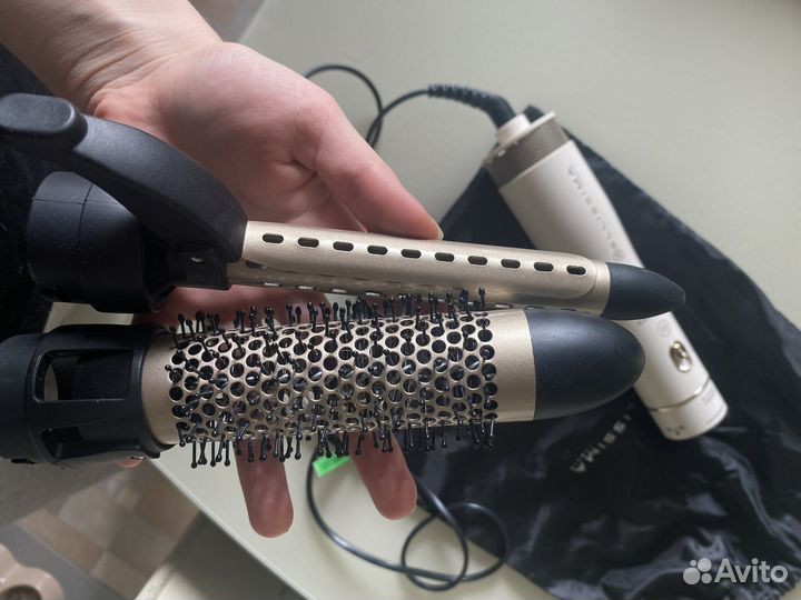 Фен расческа bellissima