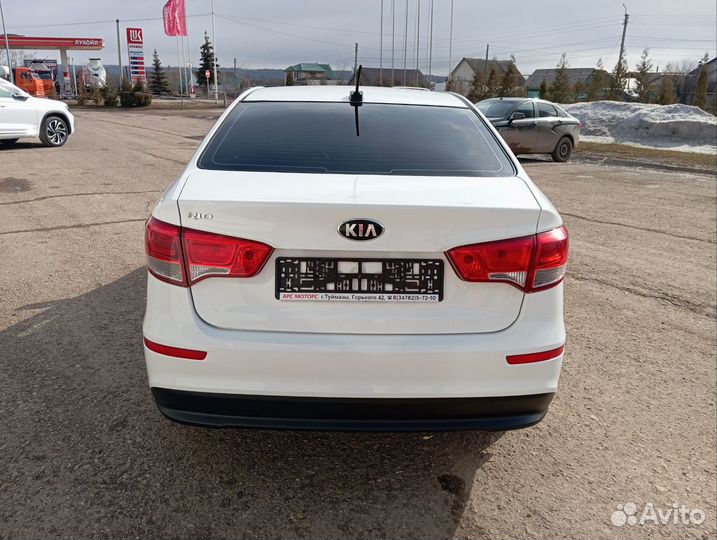 Kia Rio 1.6 МТ, 2017, 111 546 км