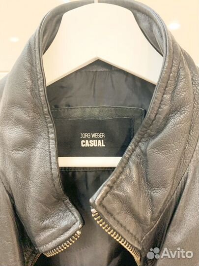 Кожаная куртка 52 размер