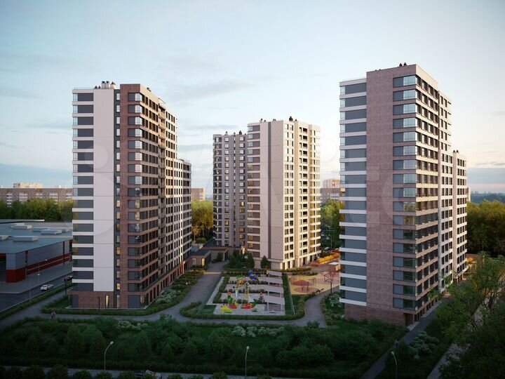 2-к. квартира, 65 м², 11/18 эт.