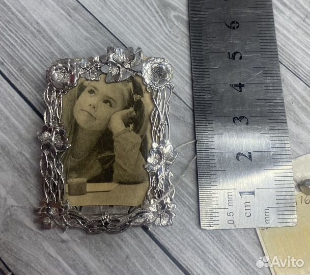 Фоторамка 16,76г. Серебро 925*