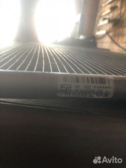 Радиатор кондиционера volkswagen tuareg nf