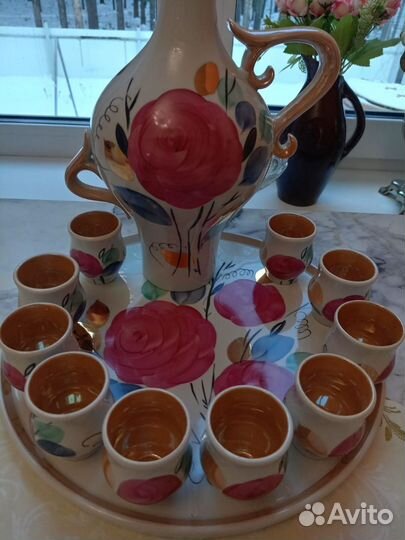 Штоф ликеро-водочный Дулево СССР