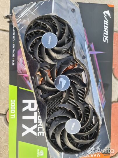 Видеокарта aorus GeForce RTX 3080Ti Master 12Gb