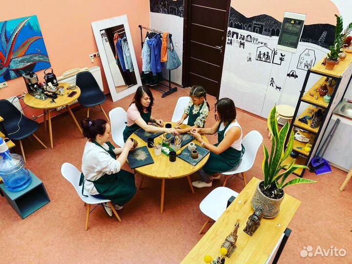 Обучение живописи, рисунку, керамике