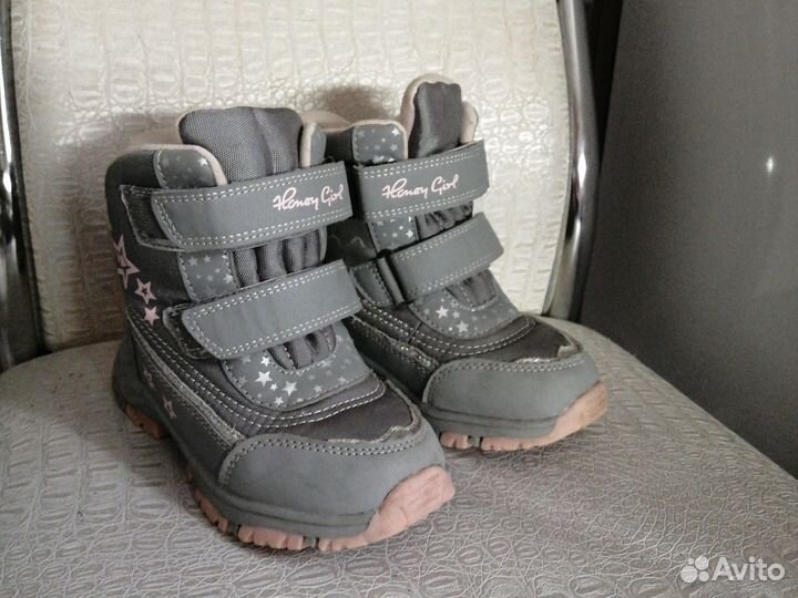 Ботинки зимние для девочки 29 размер
