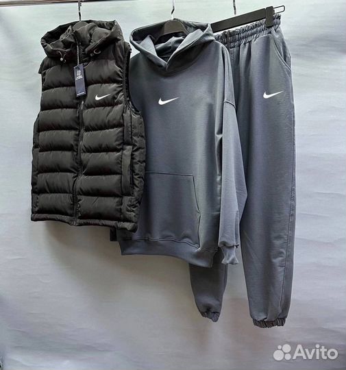 Спортивный костюм мужской Nike тройка легкий