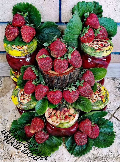 Клубничное варенье/Домашее(урожай 2023г)