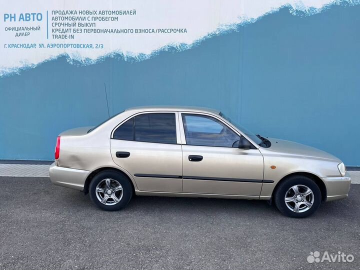 Hyundai Accent 1.5 МТ, 2005, 260 000 км