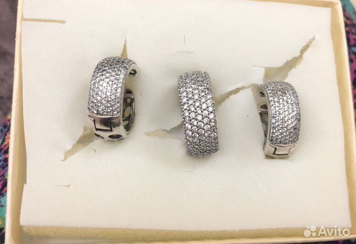 Серебряные серьги